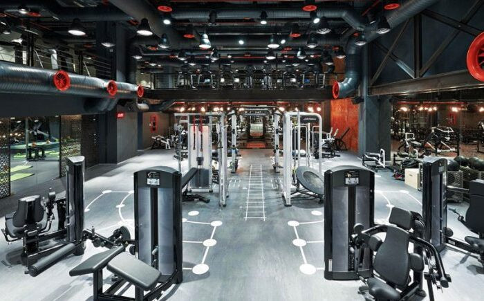 Wentylacja centrum fitness